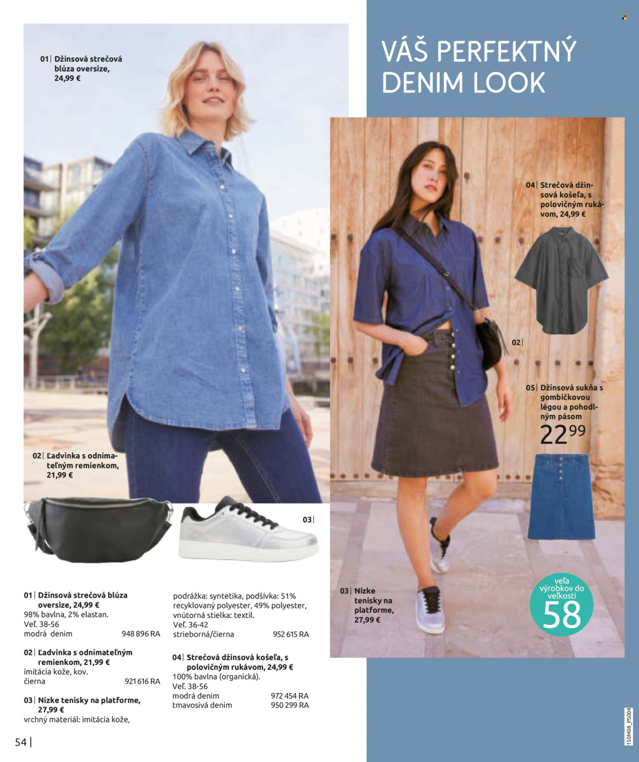 Leták Bonprix. Strana 56