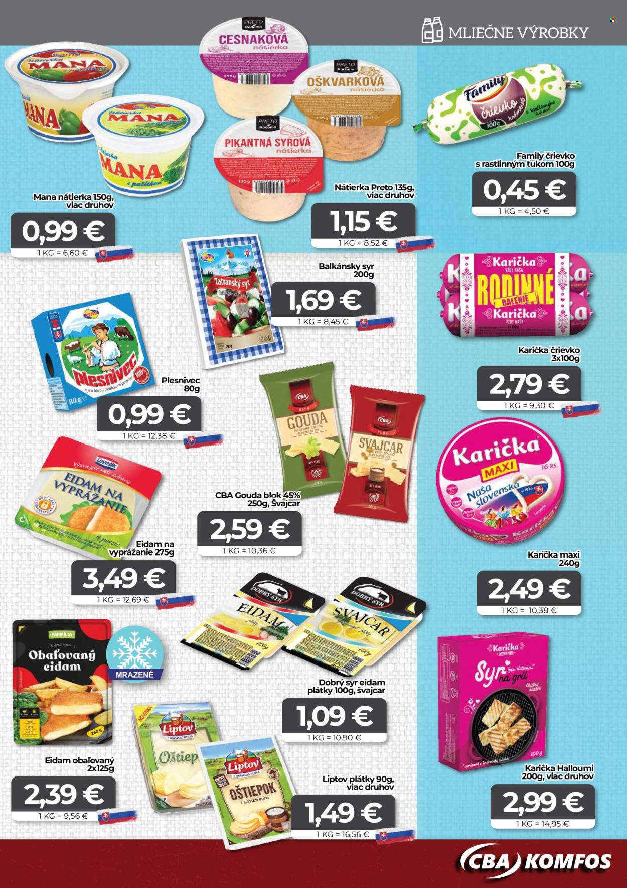 Leták CBA Komfos - 16.8.2024 - 31.8.2024. Strana 5