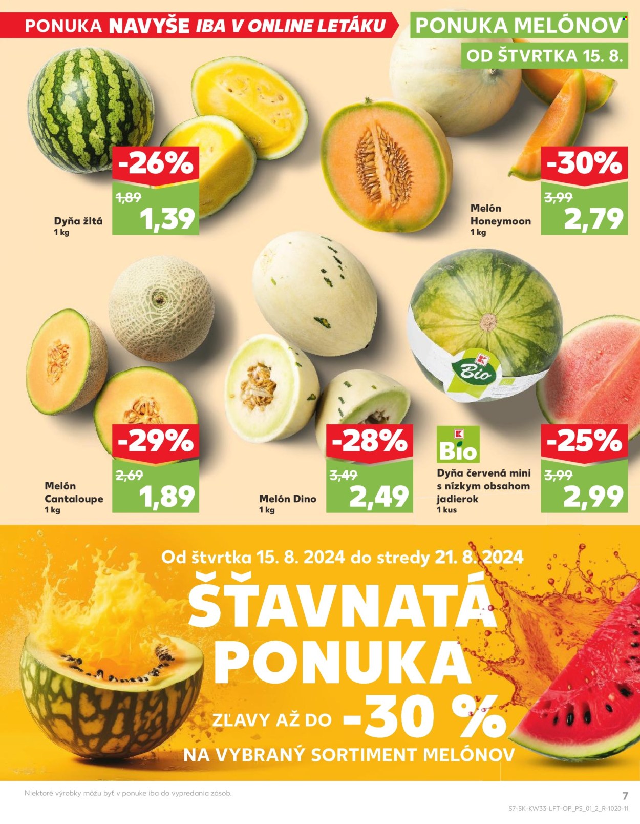 Leták Kaufland - 15.8.2024 - 21.8.2024. Strana 7