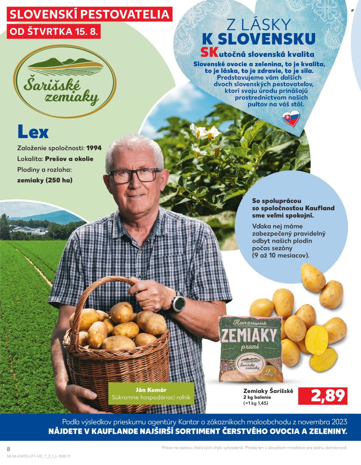 Leták Kaufland - 15.8.2024 - 21.8.2024. Strana 8