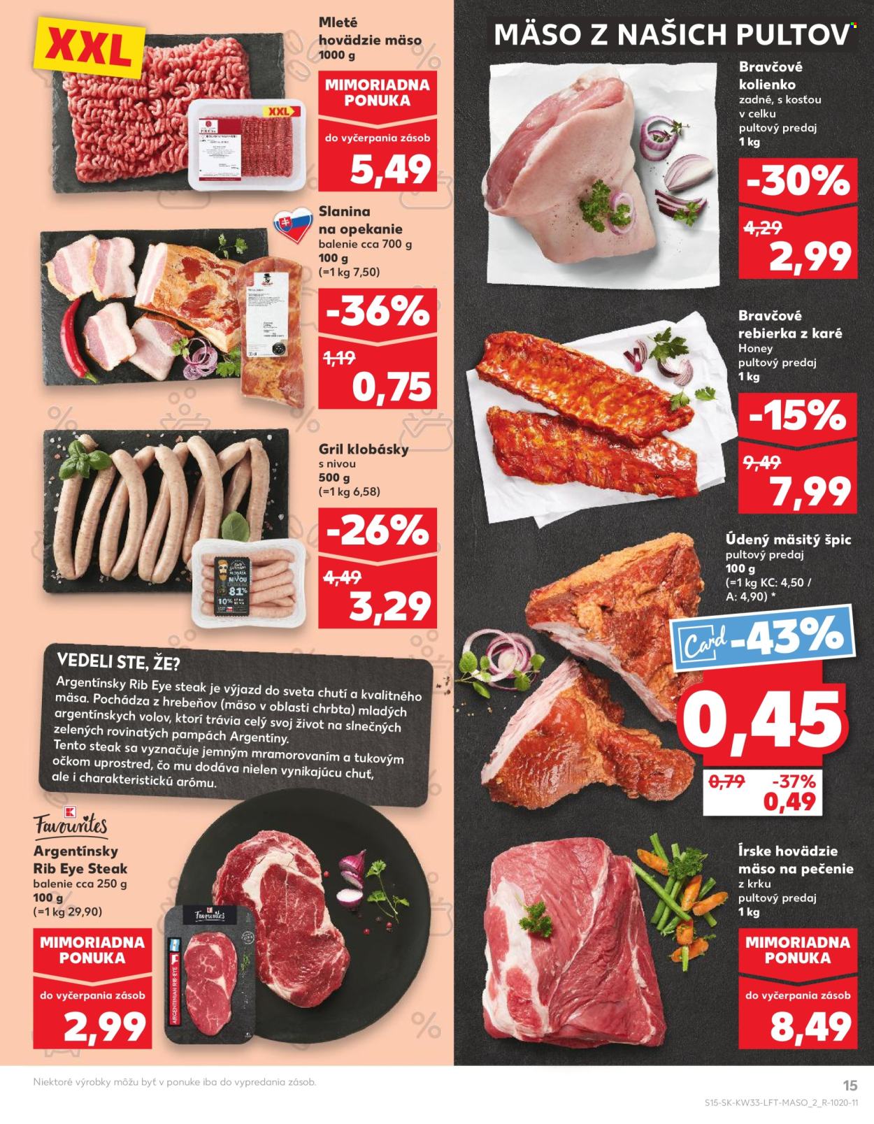 Leták Kaufland - 15.8.2024 - 21.8.2024. Strana 15