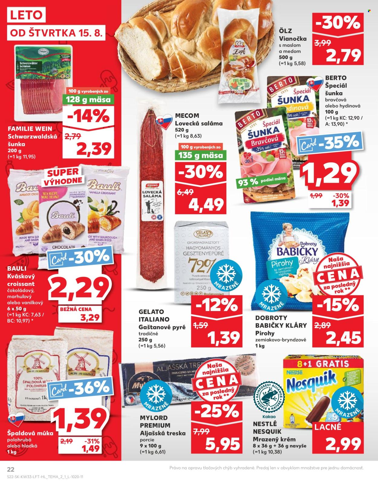 Leták Kaufland - 15.8.2024 - 21.8.2024. Strana 22