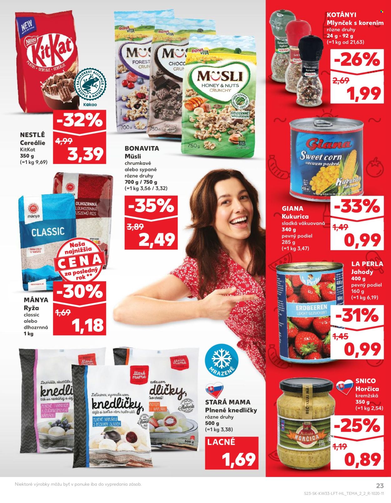 Leták Kaufland - 15.8.2024 - 21.8.2024. Strana 23