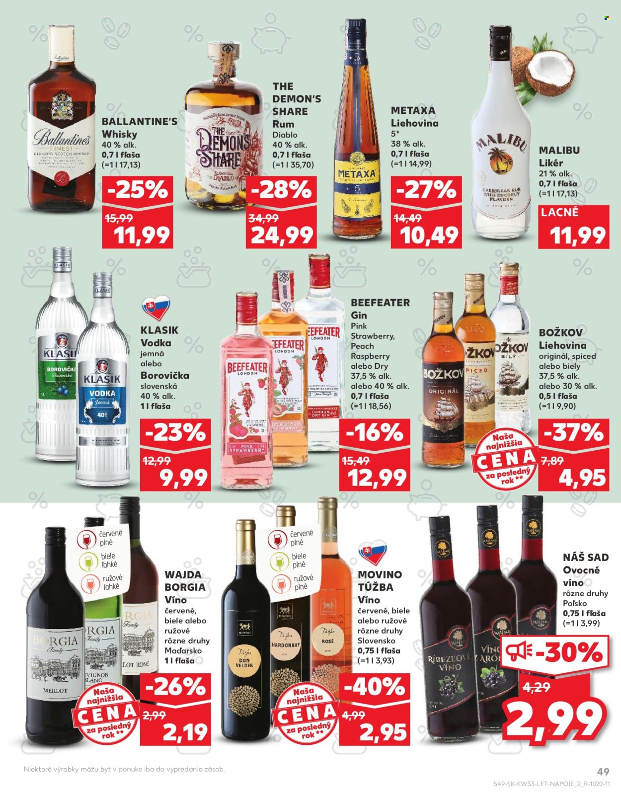 Leták Kaufland - 15.8.2024 - 21.8.2024. Strana 49