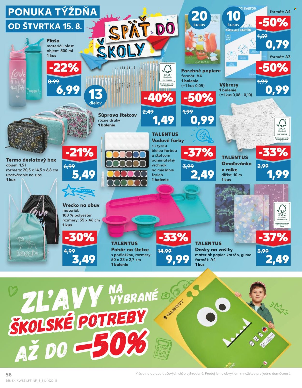 Leták Kaufland - 15.8.2024 - 21.8.2024. Strana 58