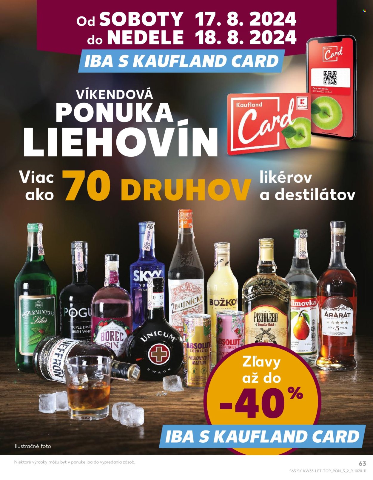 Leták Kaufland - 15.8.2024 - 21.8.2024. Strana 63