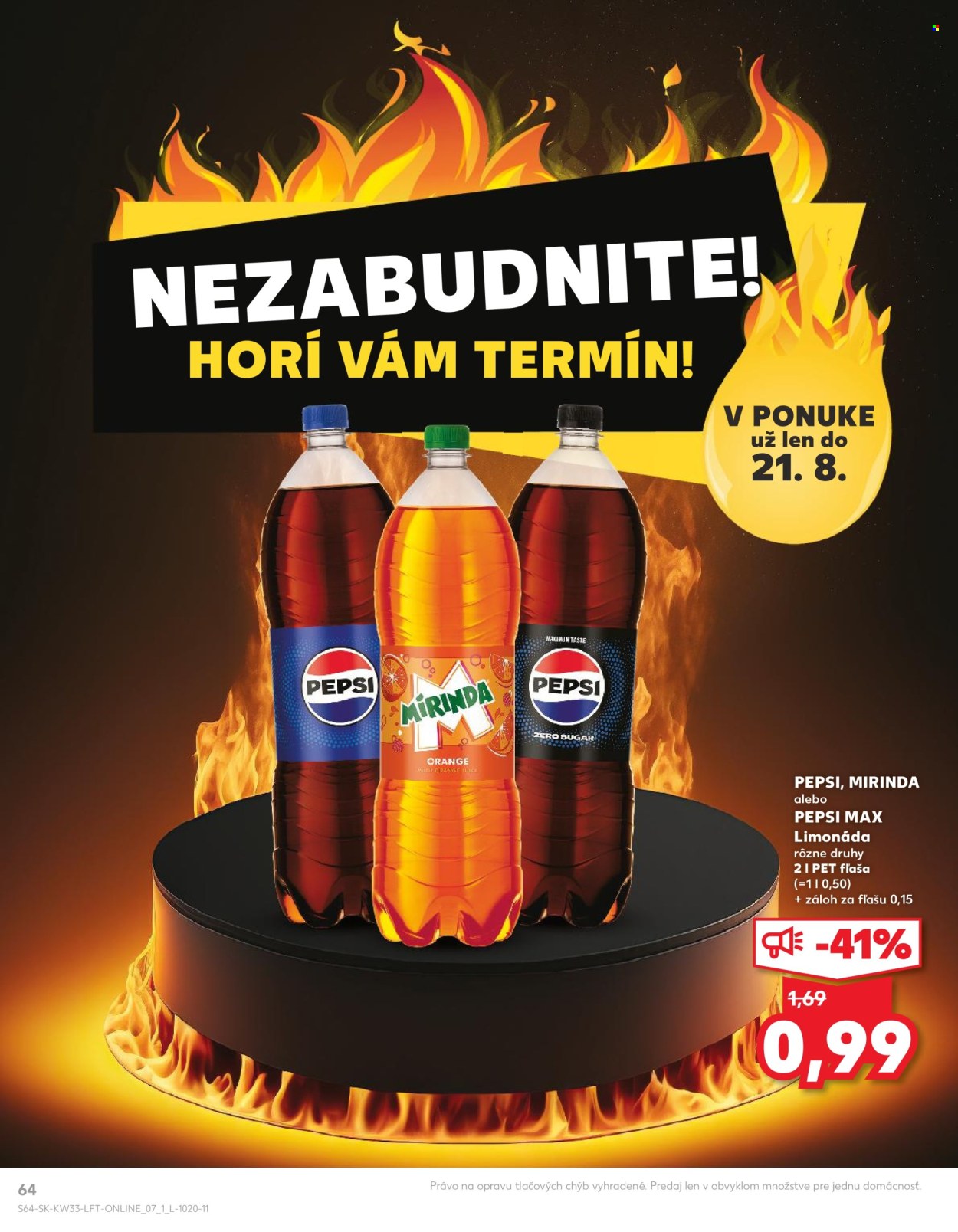 Leták Kaufland - 15.8.2024 - 21.8.2024. Strana 64