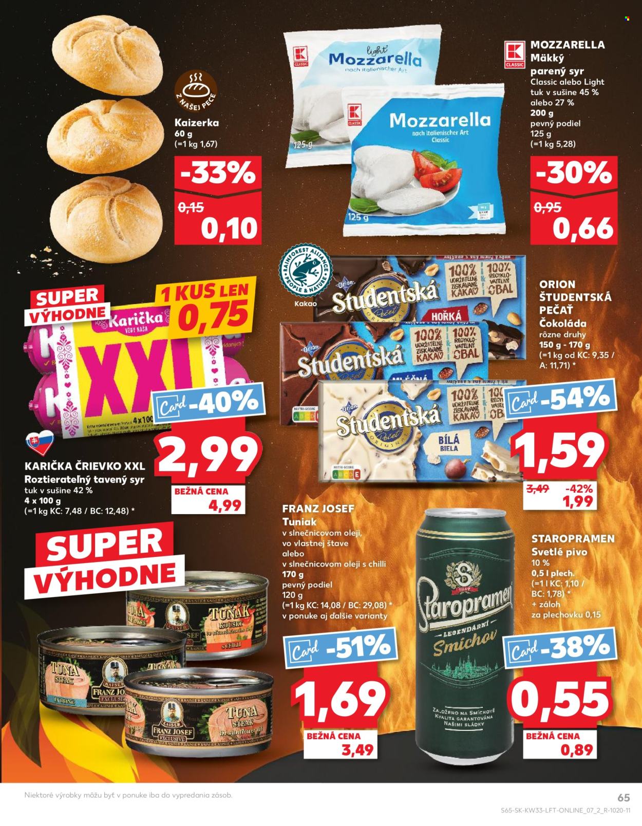 Leták Kaufland - 15.8.2024 - 21.8.2024. Strana 65