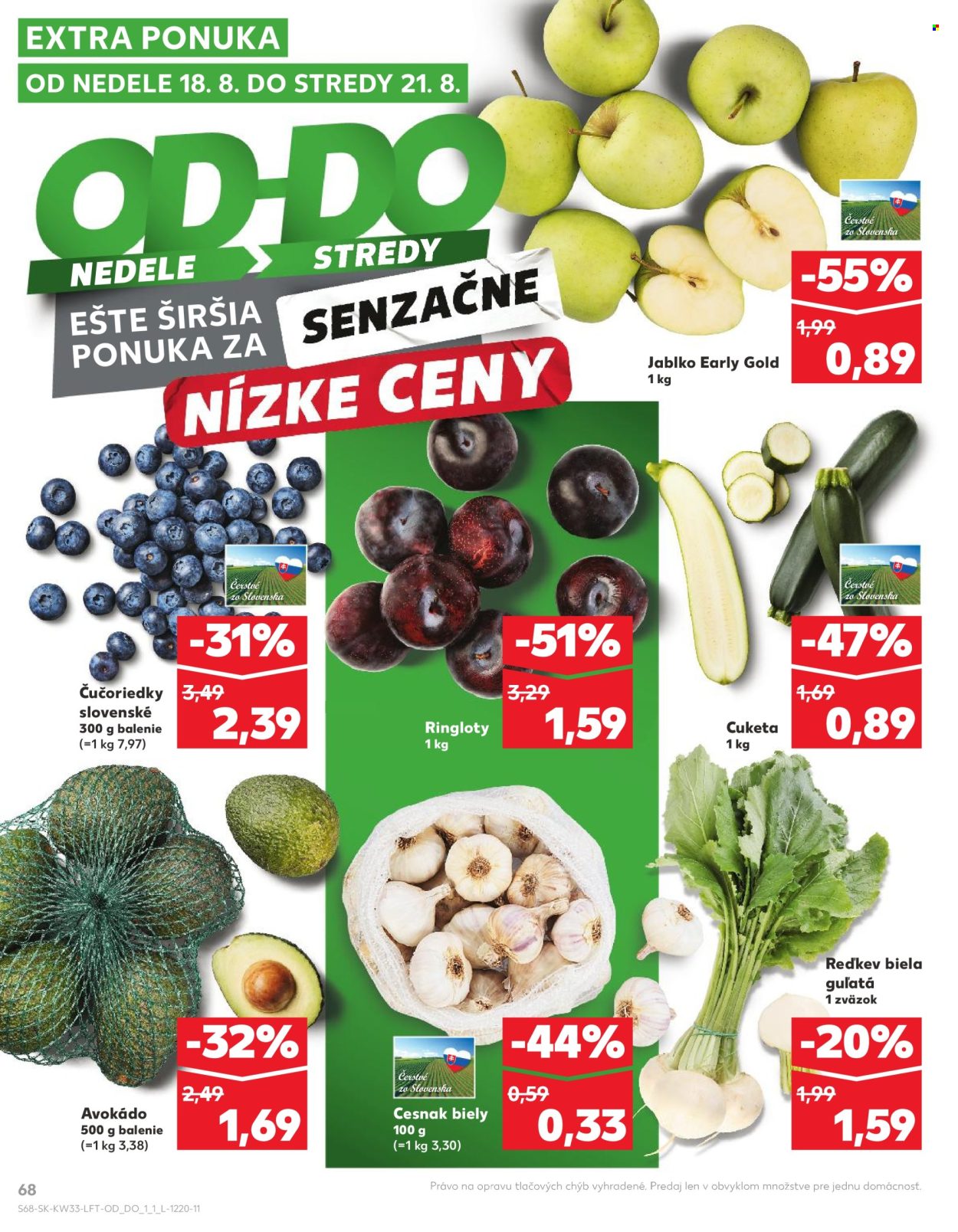 Leták Kaufland - 15.8.2024 - 21.8.2024. Strana 68
