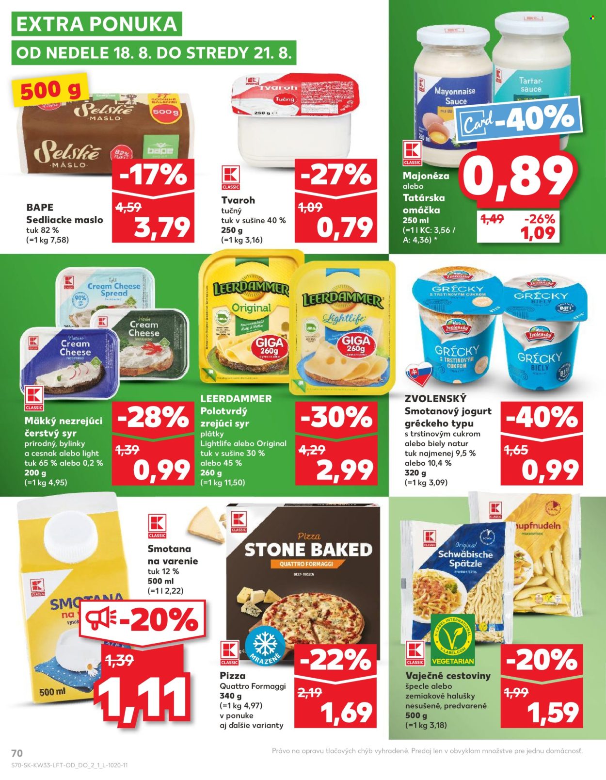 Leták Kaufland - 15.8.2024 - 21.8.2024. Strana 70