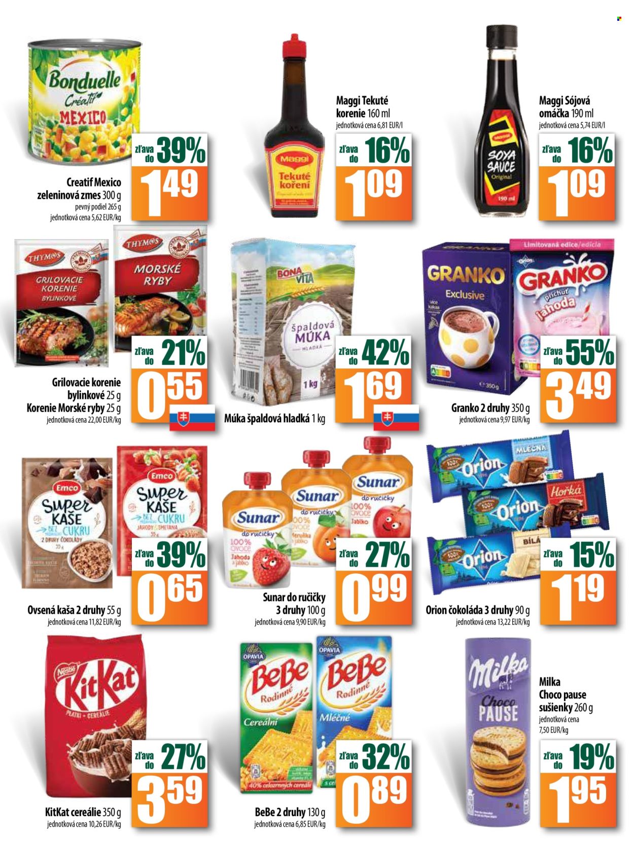 Leták COOP Jednota - 15.8.2024 - 21.8.2024. Strana 9