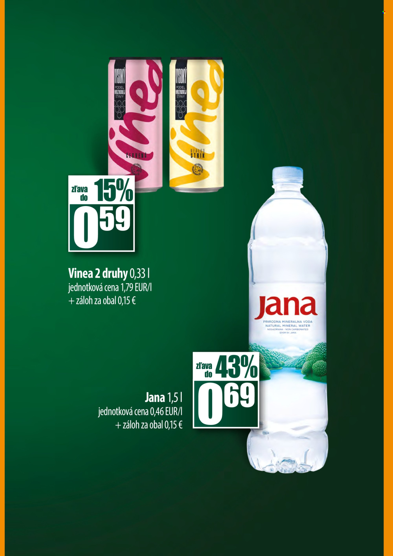 Leták COOP Jednota - 15.8.2024 - 21.8.2024. Strana 15