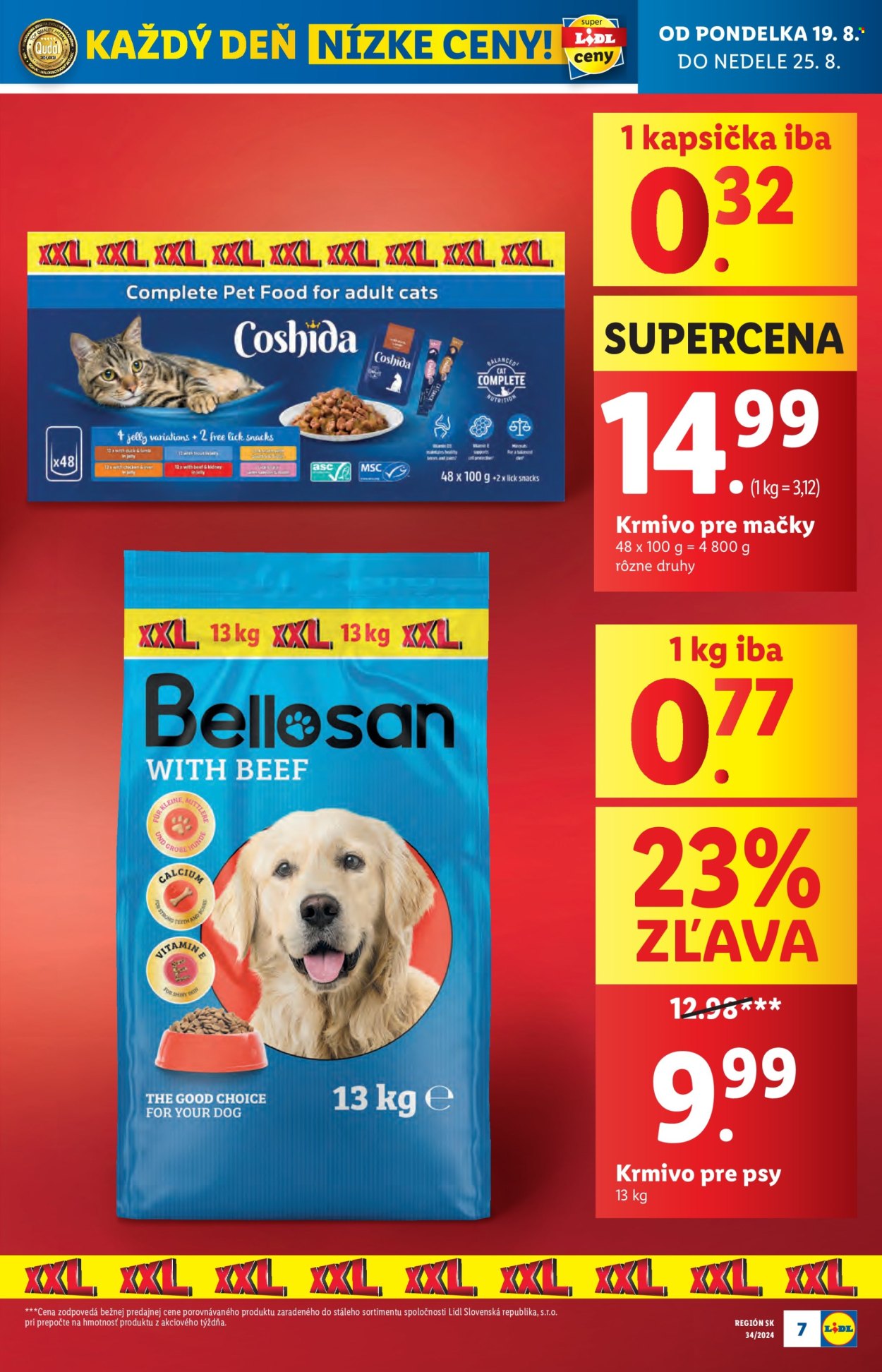 Leták Lidl - 19.8.2024 - 25.8.2024. Strana 7