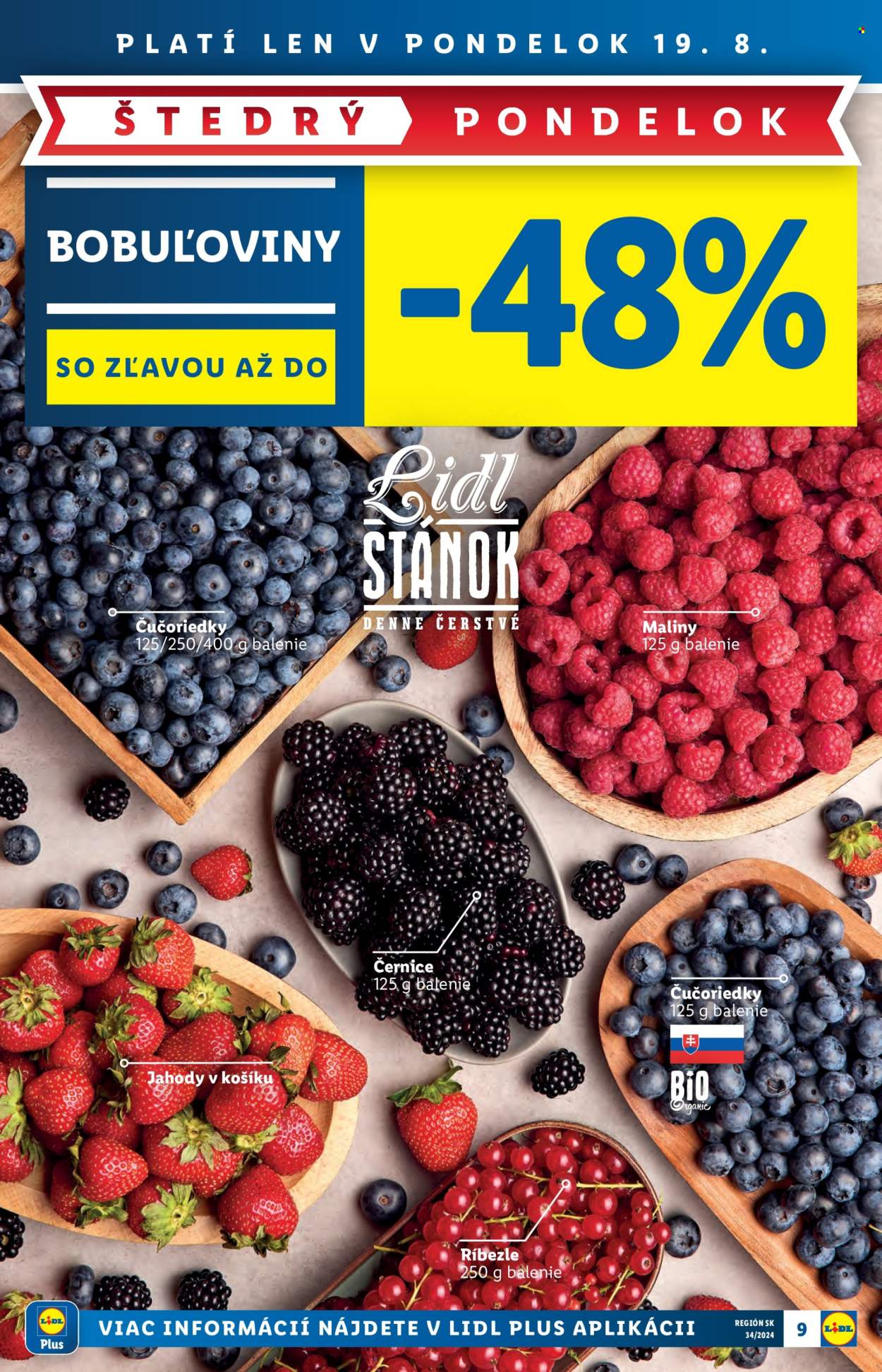 Leták Lidl - 19.8.2024 - 25.8.2024. Strana 9