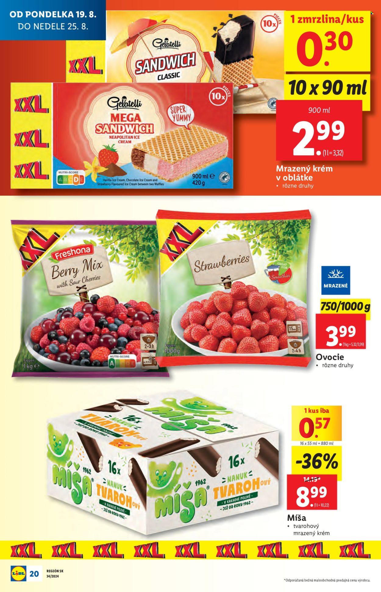 Leták Lidl - 19.8.2024 - 25.8.2024. Strana 20