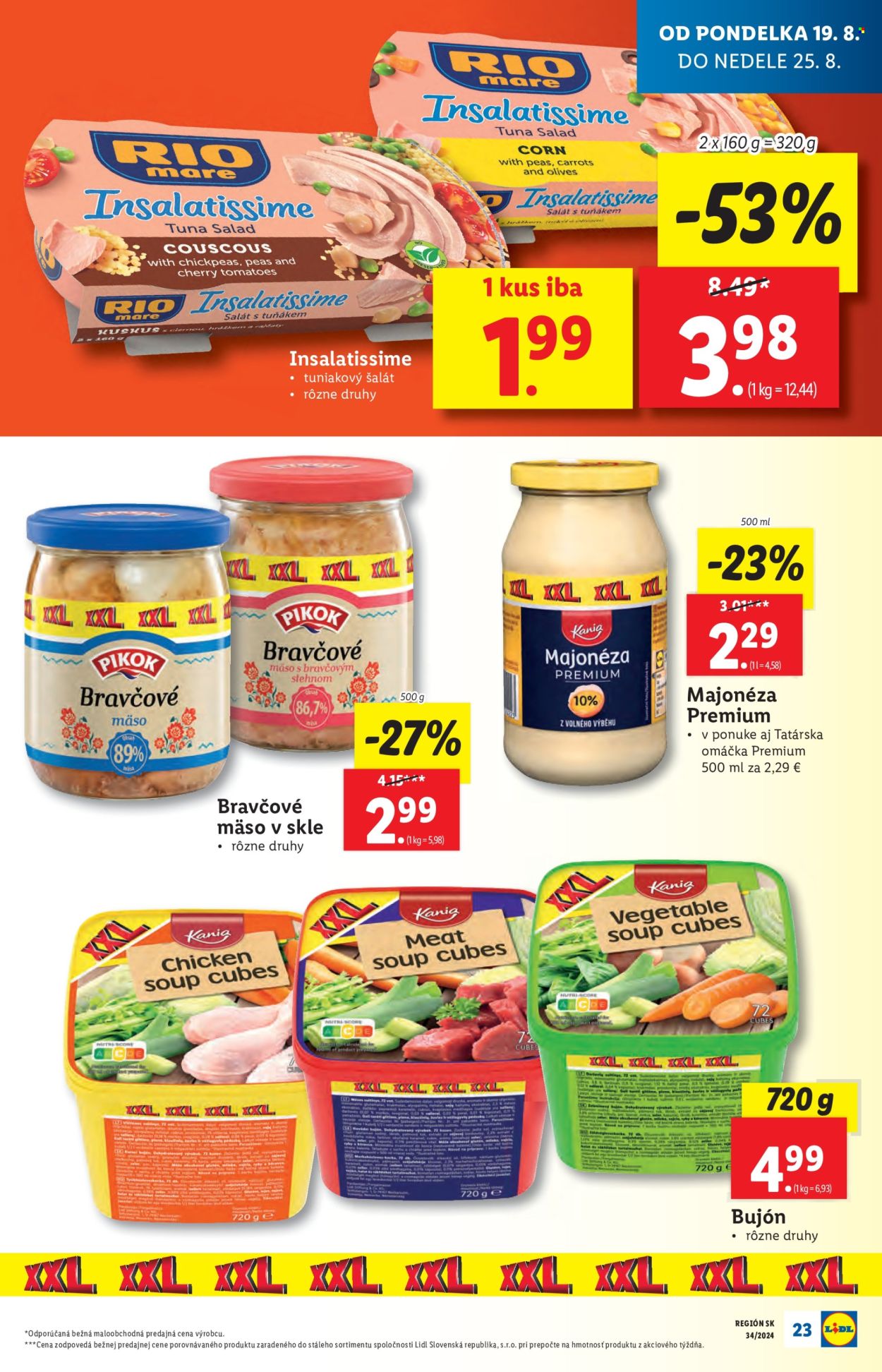 Leták Lidl - 19.8.2024 - 25.8.2024. Strana 23