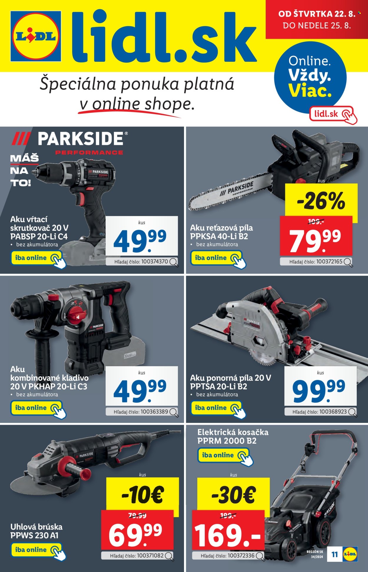 Leták Lidl - 19.8.2024 - 25.8.2024. Strana 55