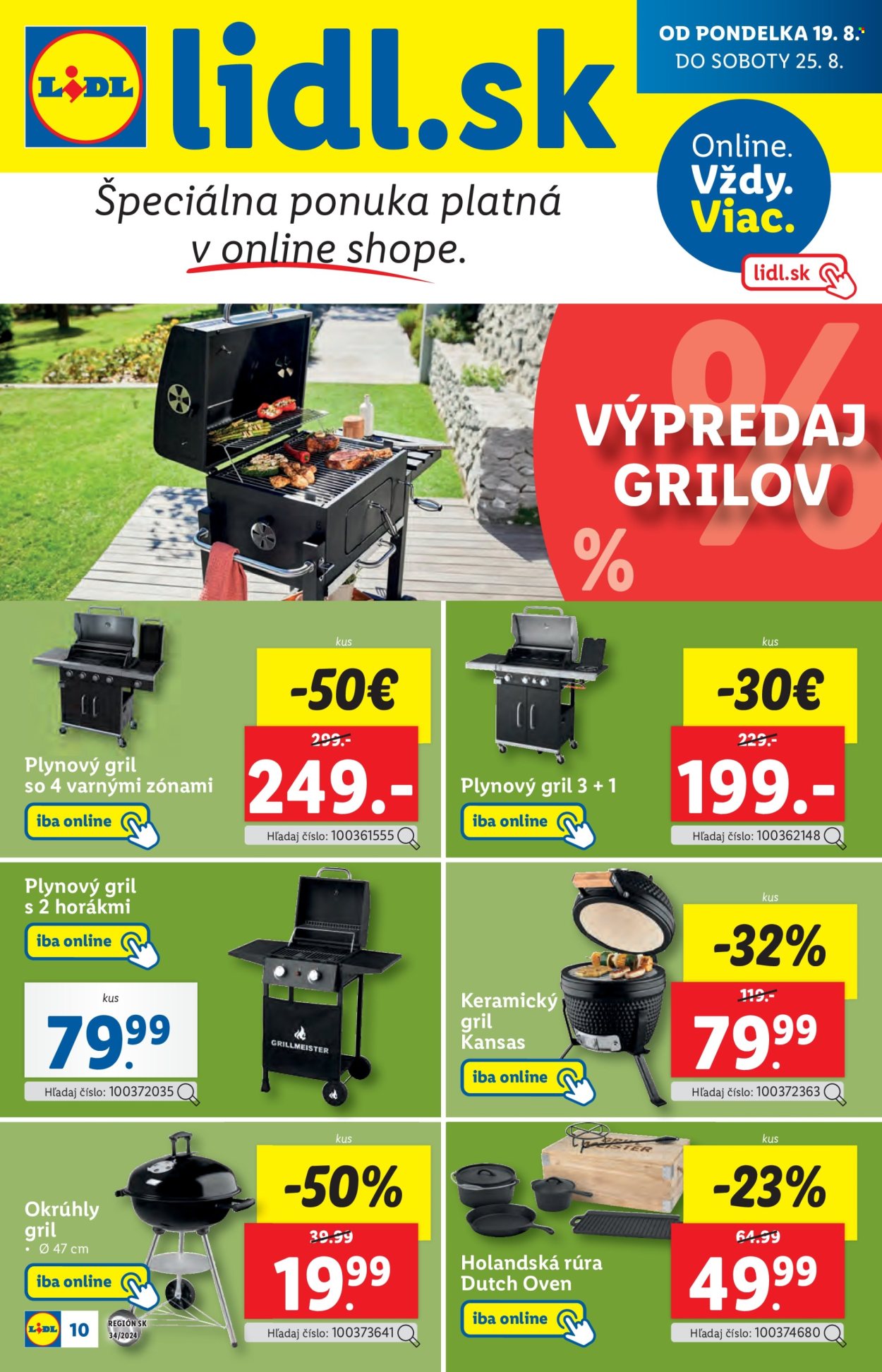 Leták Lidl - 19.8.2024 - 25.8.2024. Strana 10