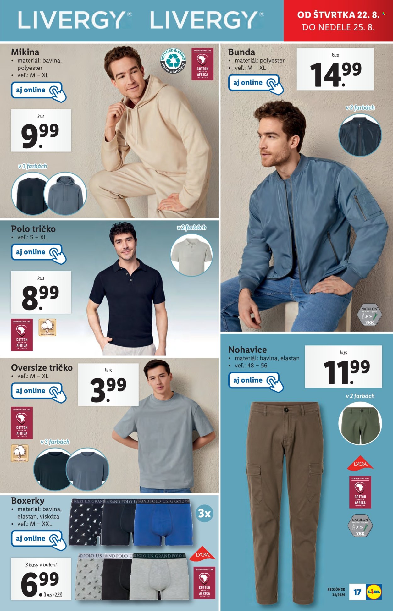 Leták Lidl - 19.8.2024 - 25.8.2024. Strana 17