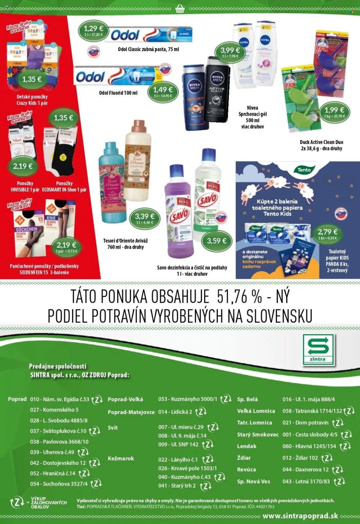 Leták Sintra - 15.8.2024 - 4.9.2024. Strana 10