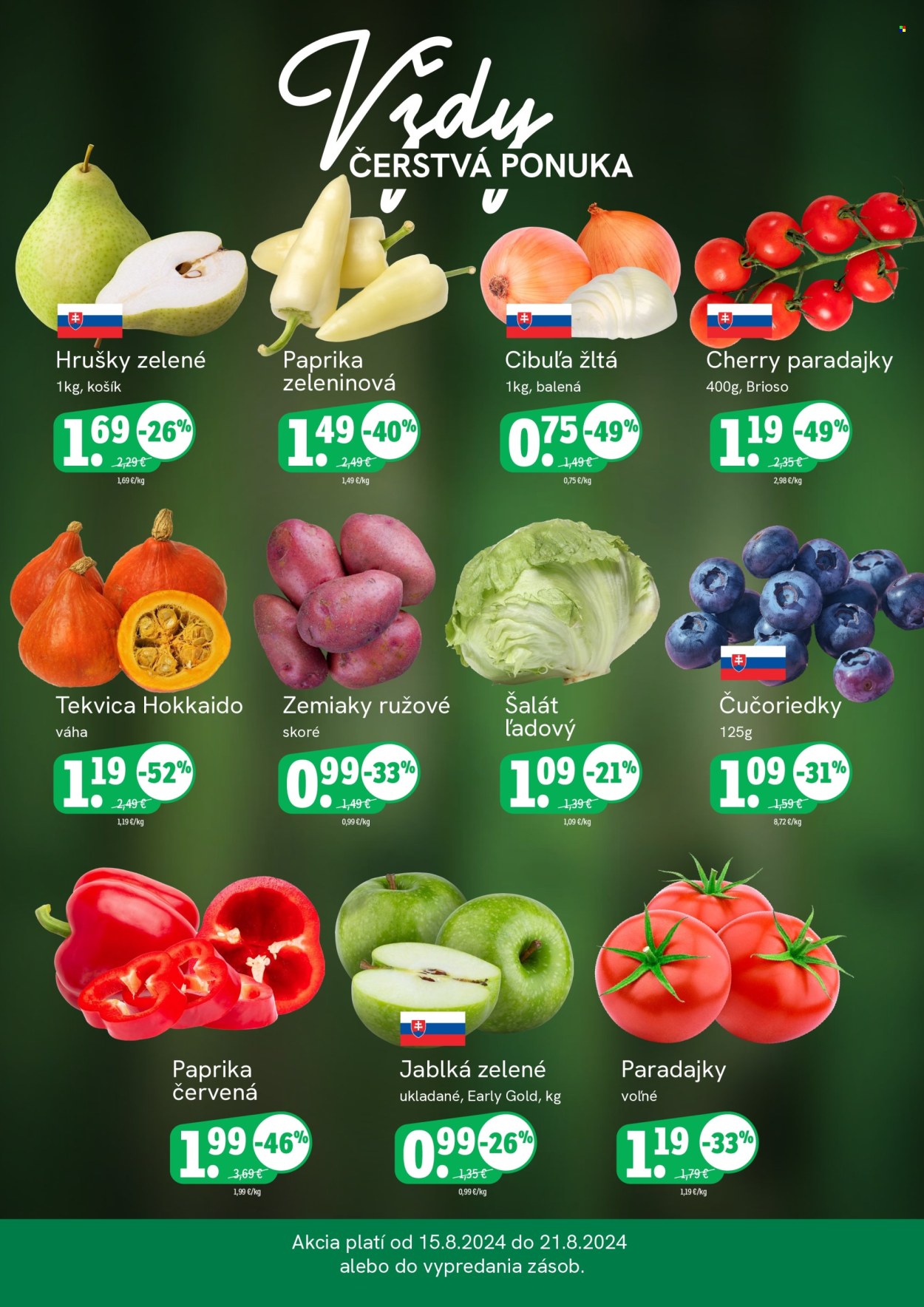 Leták FRESH - 15.8.2024 - 21.8.2024. Strana 2