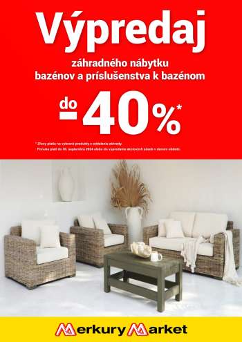 Leták Merkury Market - 17.8.2024 - 30.9.2024.
