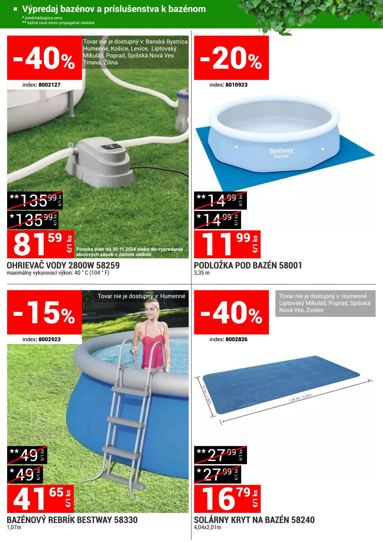 Leták Merkury Market - 17.8.2024 - 30.9.2024. Strana 9