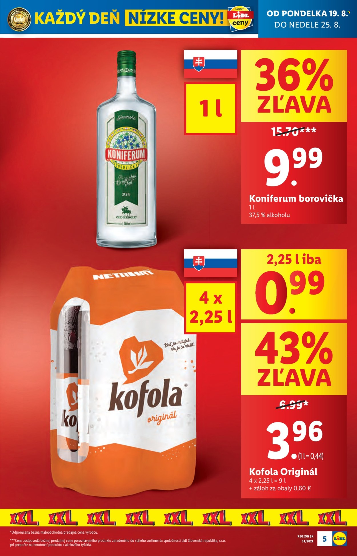 Leták Lidl - 22.8.2024 - 25.8.2024. Strana 7