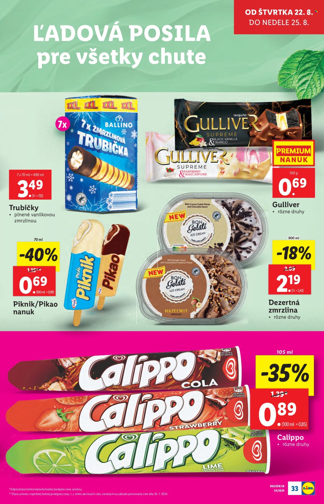 Leták Lidl - 22.8.2024 - 25.8.2024. Strana 35