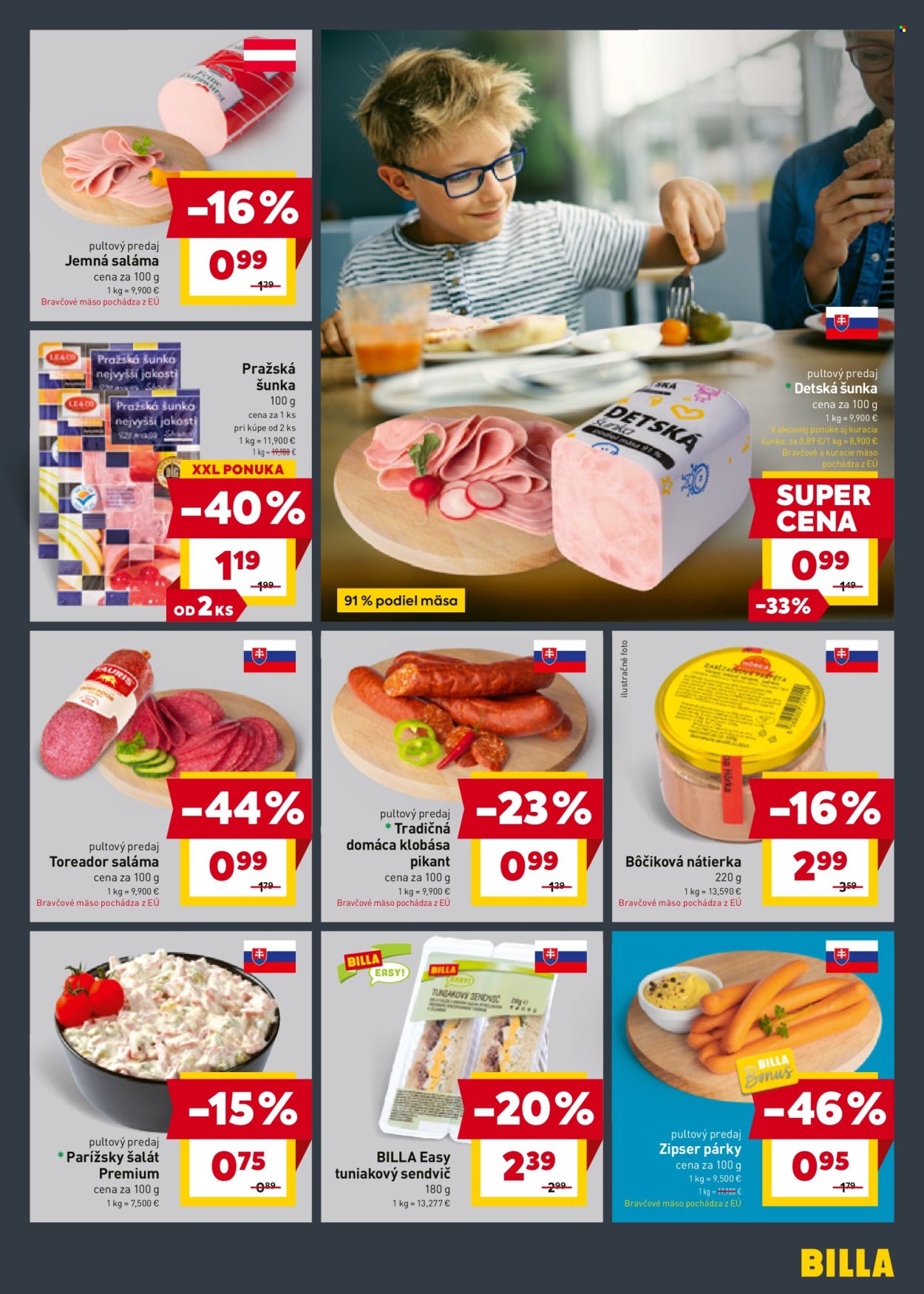 Leták Billa - 21.8.2024 - 27.8.2024. Strana 9