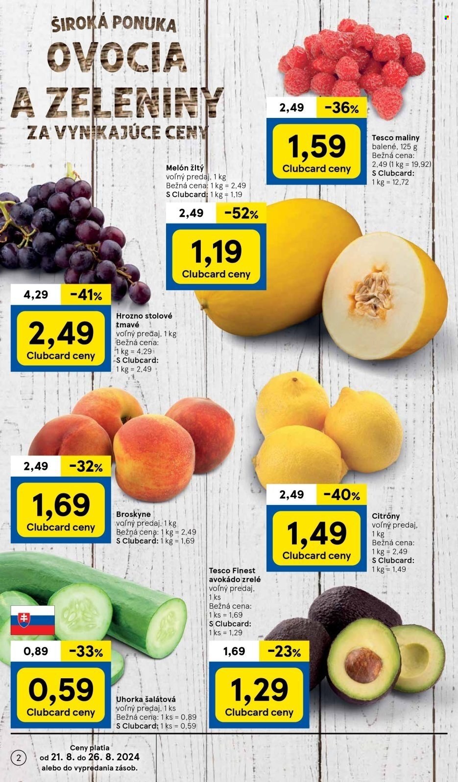 Leták TESCO hypermarket - 21.8.2024 - 26.8.2024. Strana 2