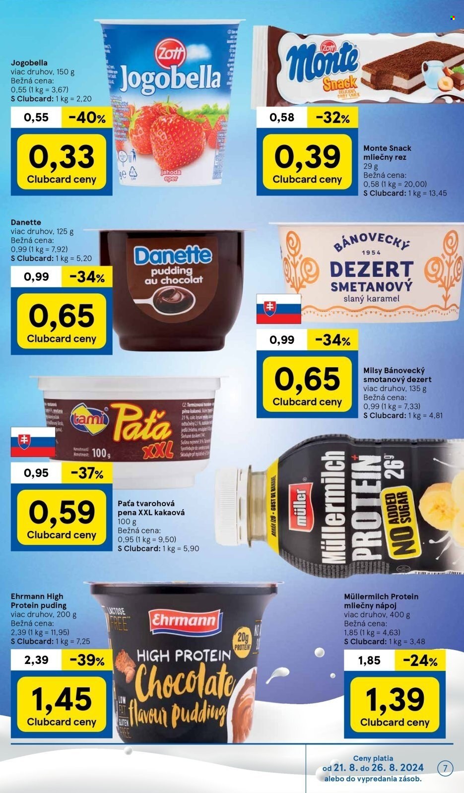 Leták TESCO hypermarket - 21.8.2024 - 26.8.2024. Strana 7