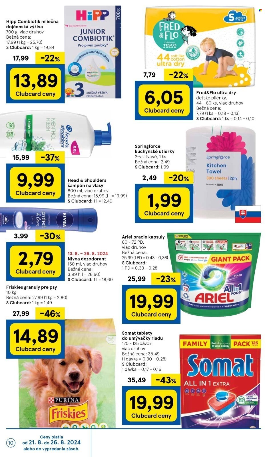 Leták TESCO hypermarket - 21.8.2024 - 26.8.2024. Strana 10