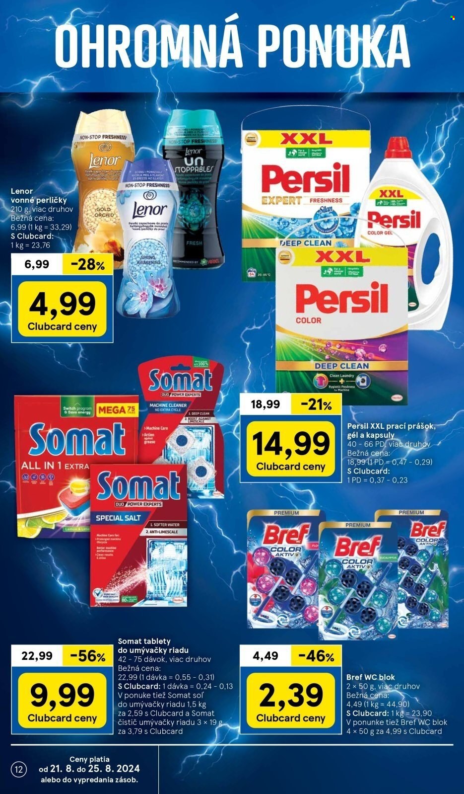 Leták TESCO hypermarket - 21.8.2024 - 26.8.2024. Strana 12