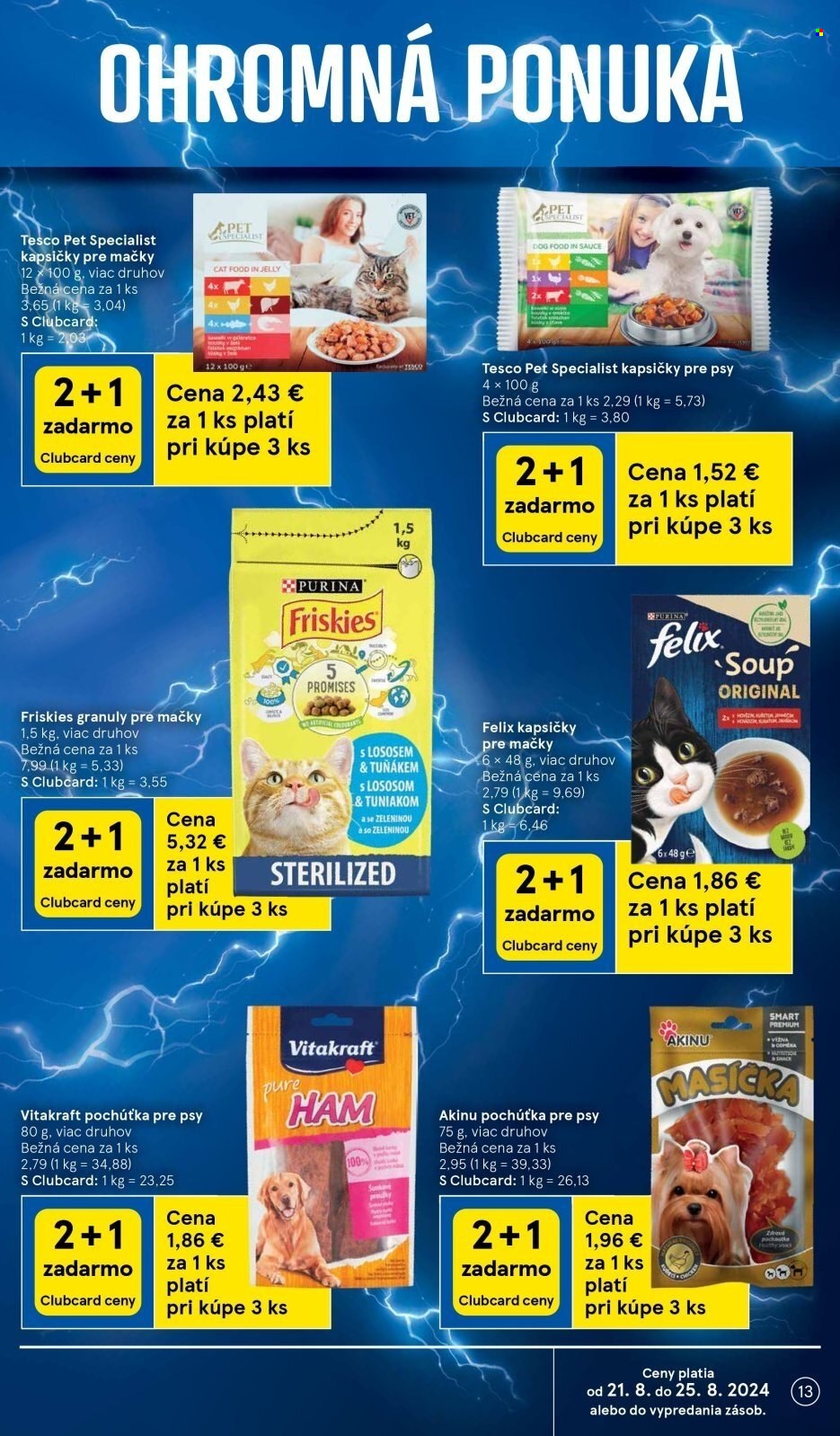Leták TESCO hypermarket - 21.8.2024 - 26.8.2024. Strana 13