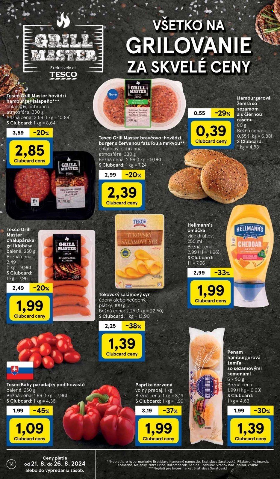 Leták TESCO hypermarket - 21.8.2024 - 26.8.2024. Strana 14