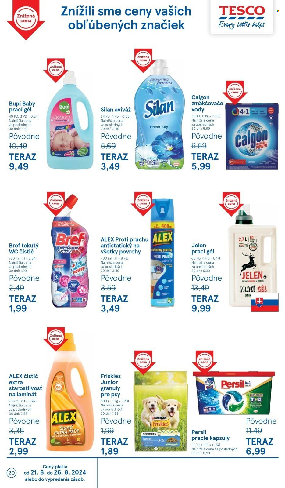 Leták TESCO hypermarket - 21.8.2024 - 26.8.2024. Strana 20