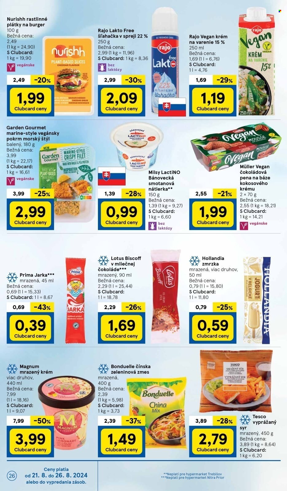 Leták TESCO hypermarket - 21.8.2024 - 26.8.2024. Strana 26