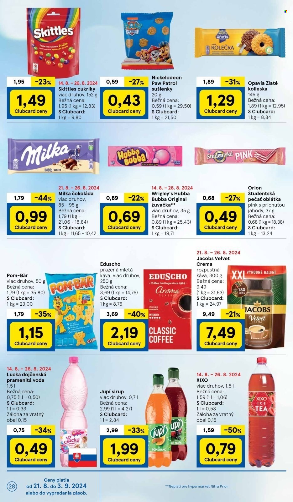 Leták TESCO hypermarket - 21.8.2024 - 26.8.2024. Strana 28