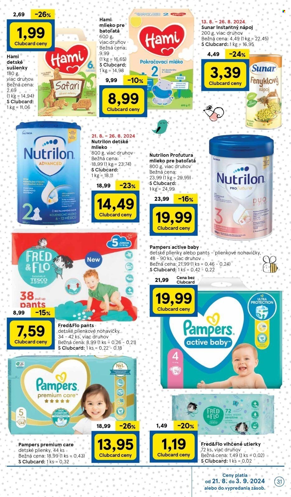 Leták TESCO hypermarket - 21.8.2024 - 26.8.2024. Strana 31