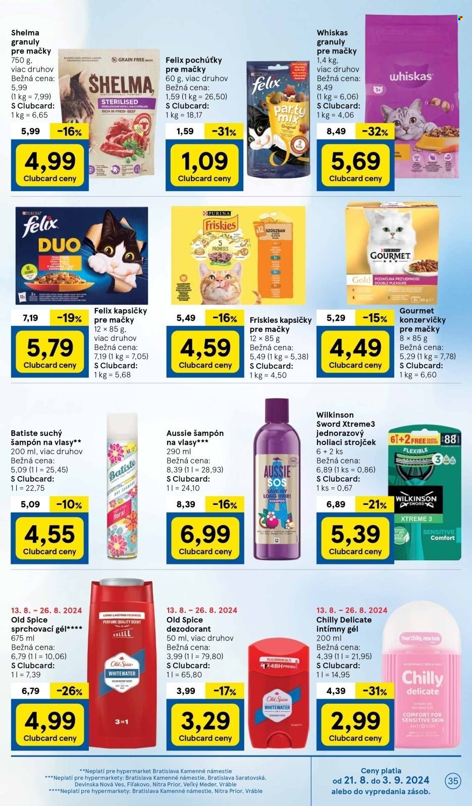 Leták TESCO hypermarket - 21.8.2024 - 26.8.2024. Strana 35