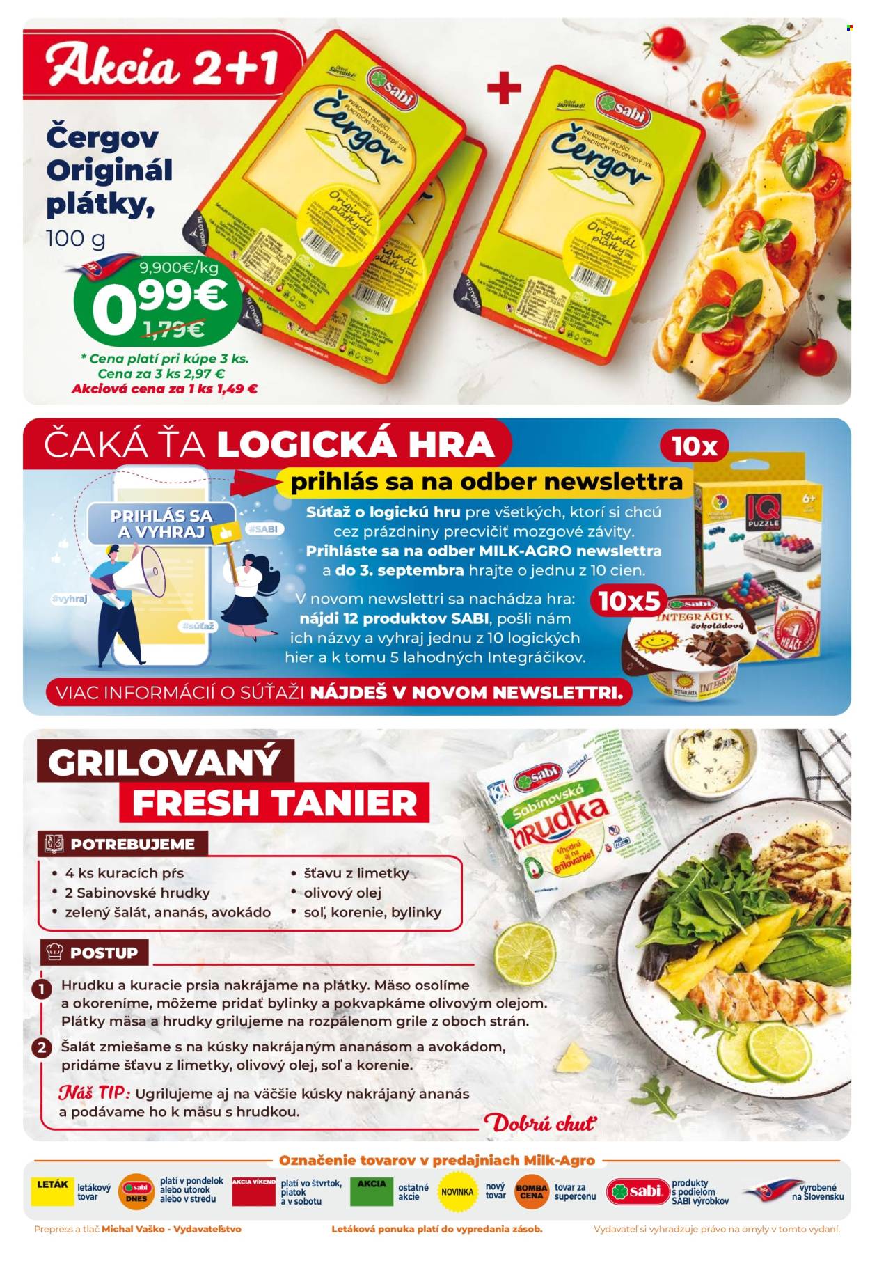 Leták Milk AGRO - 21.8.2024 - 3.9.2024. Strana 2