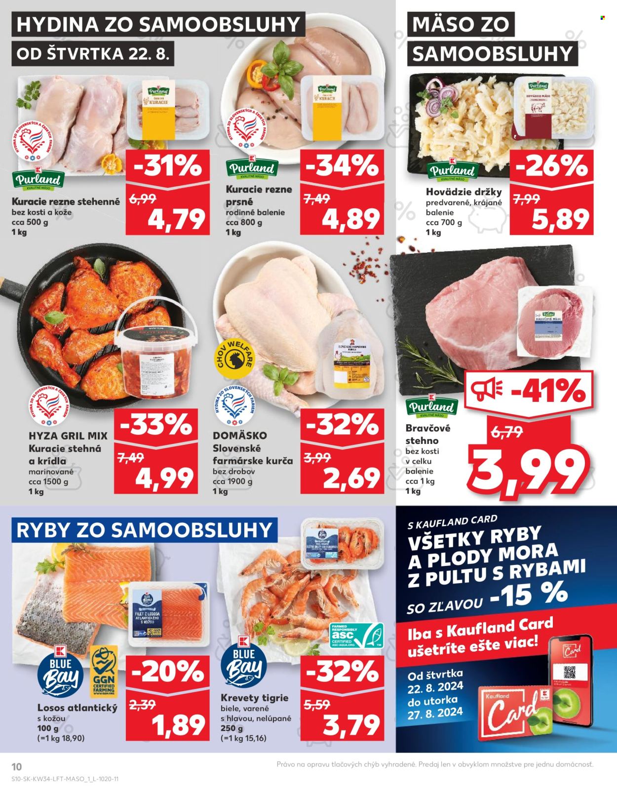 Leták Kaufland - 22.8.2024 - 28.8.2024. Strana 10