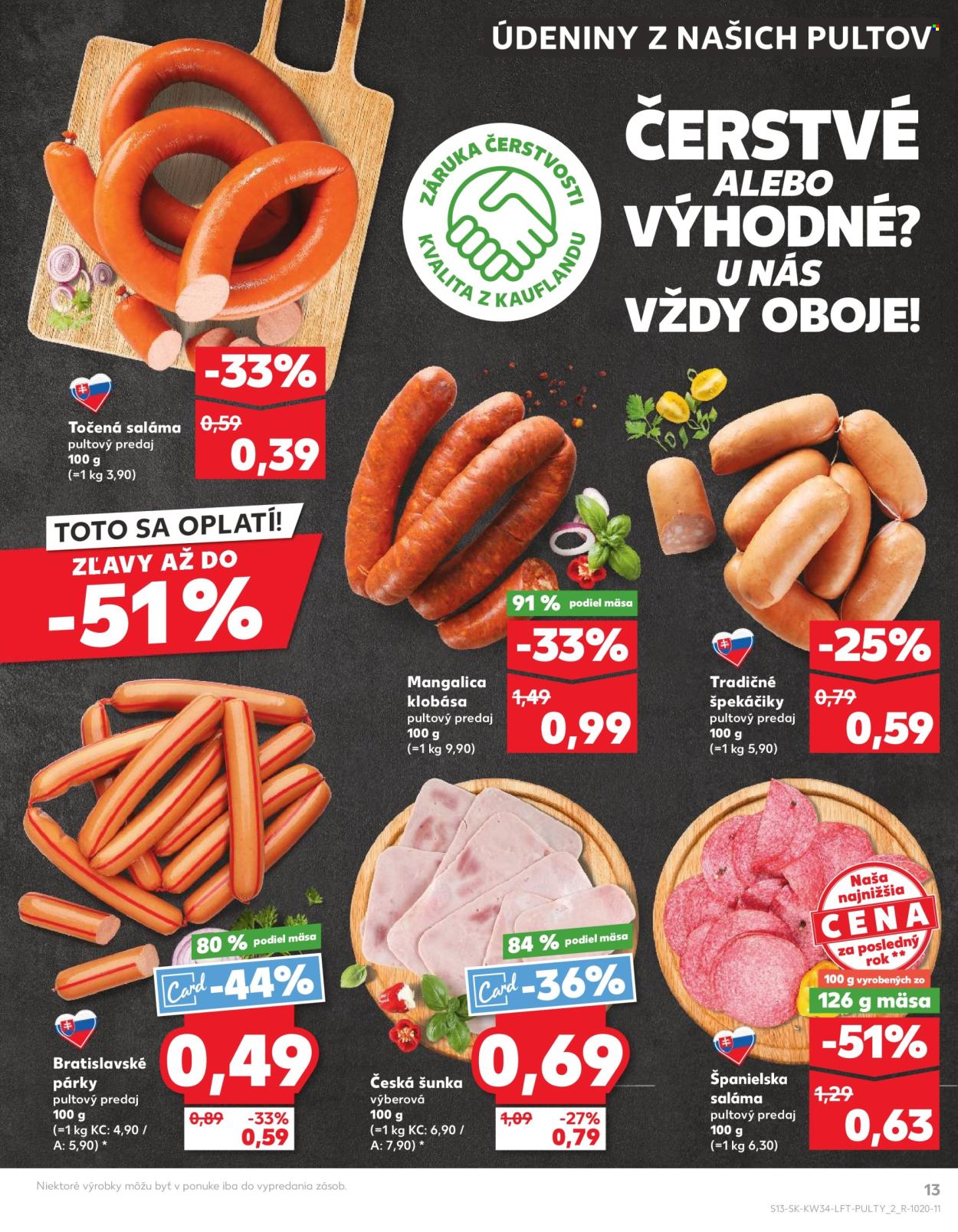 Leták Kaufland - 22.8.2024 - 28.8.2024. Strana 13