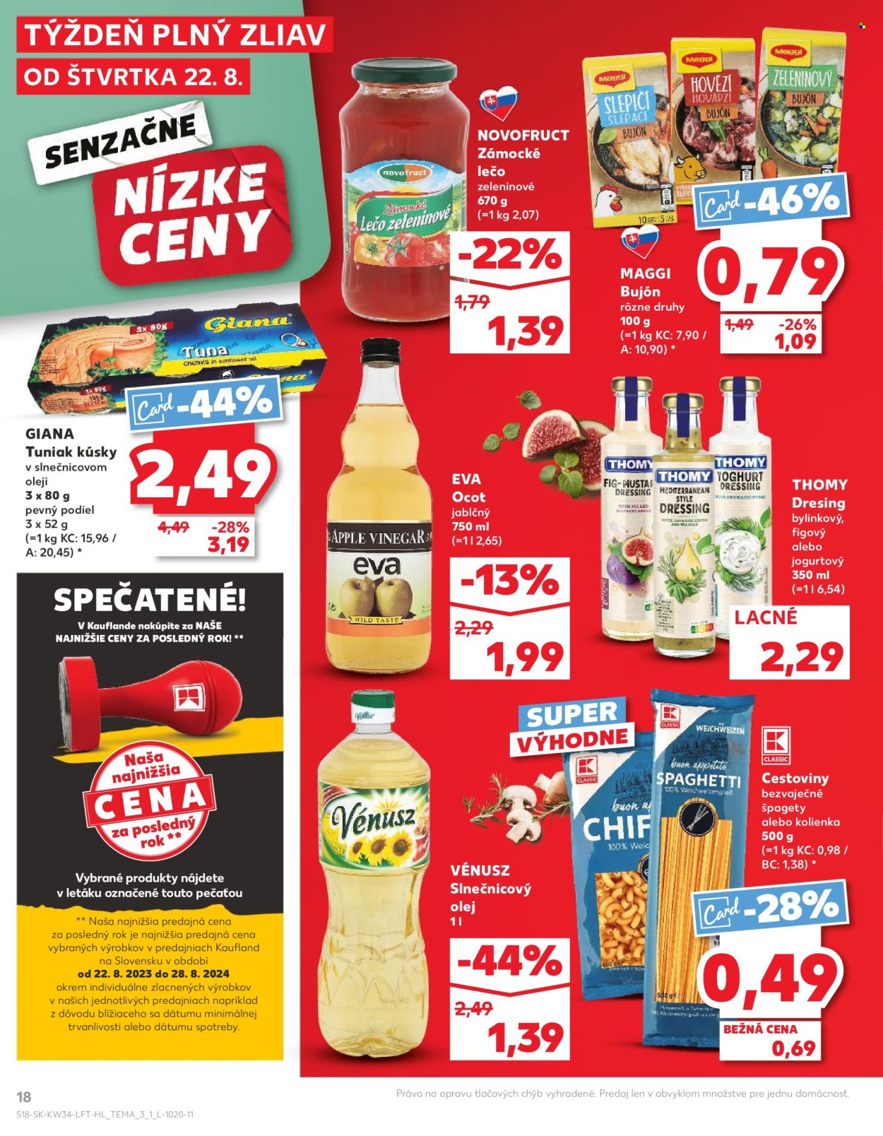 Leták Kaufland - 22.8.2024 - 28.8.2024. Strana 18