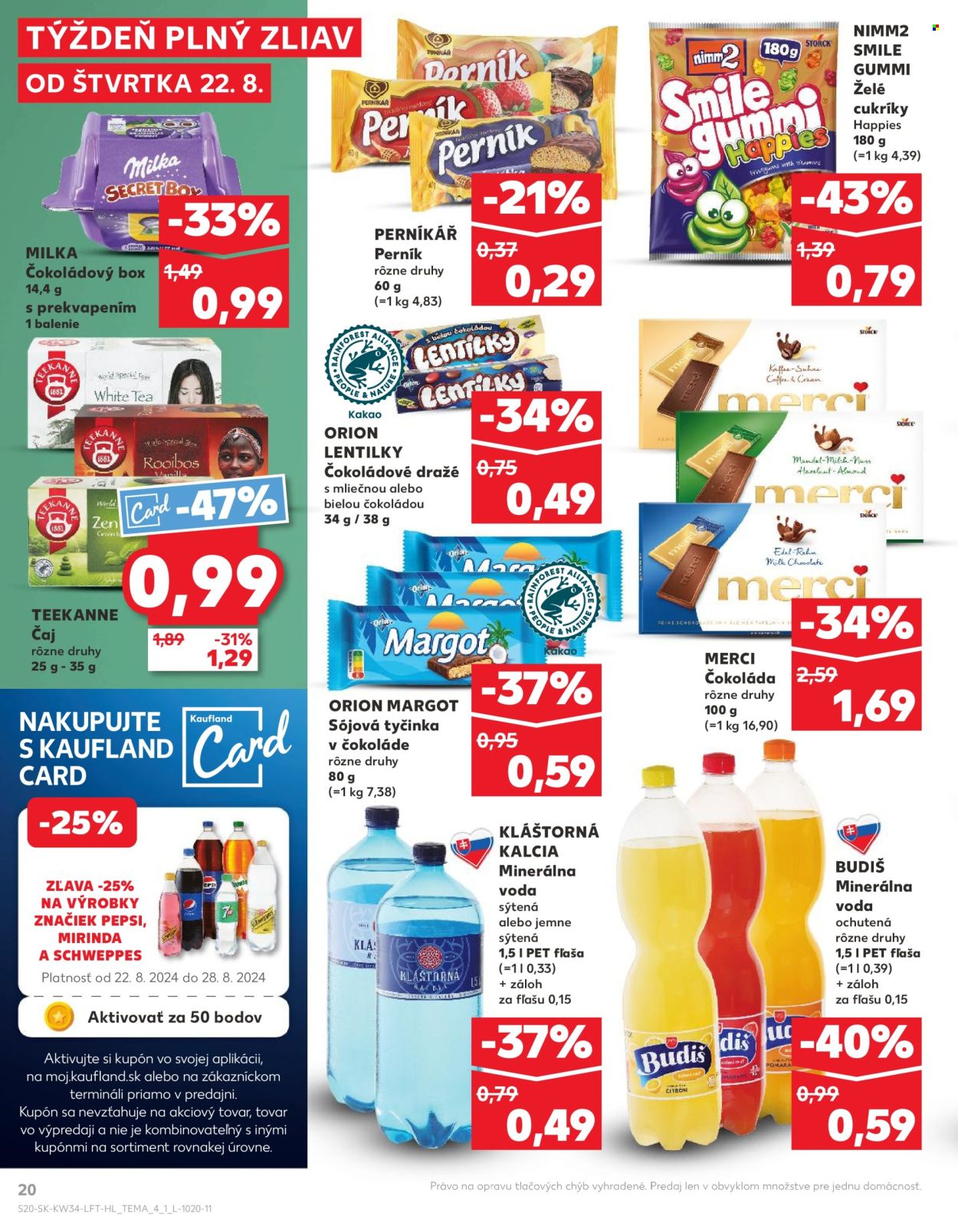 Leták Kaufland - 22.8.2024 - 28.8.2024. Strana 20