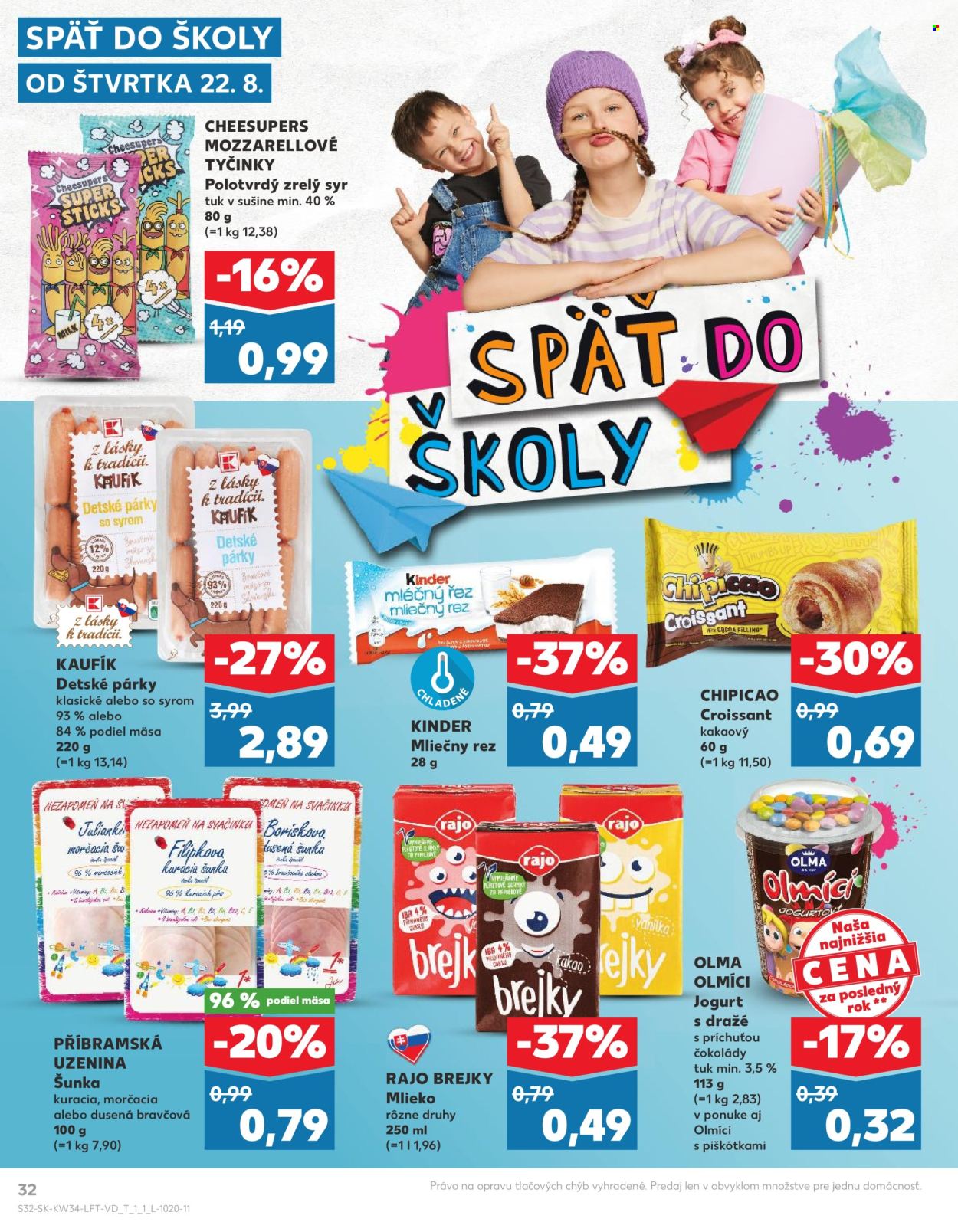 Leták Kaufland - 22.8.2024 - 28.8.2024. Strana 32