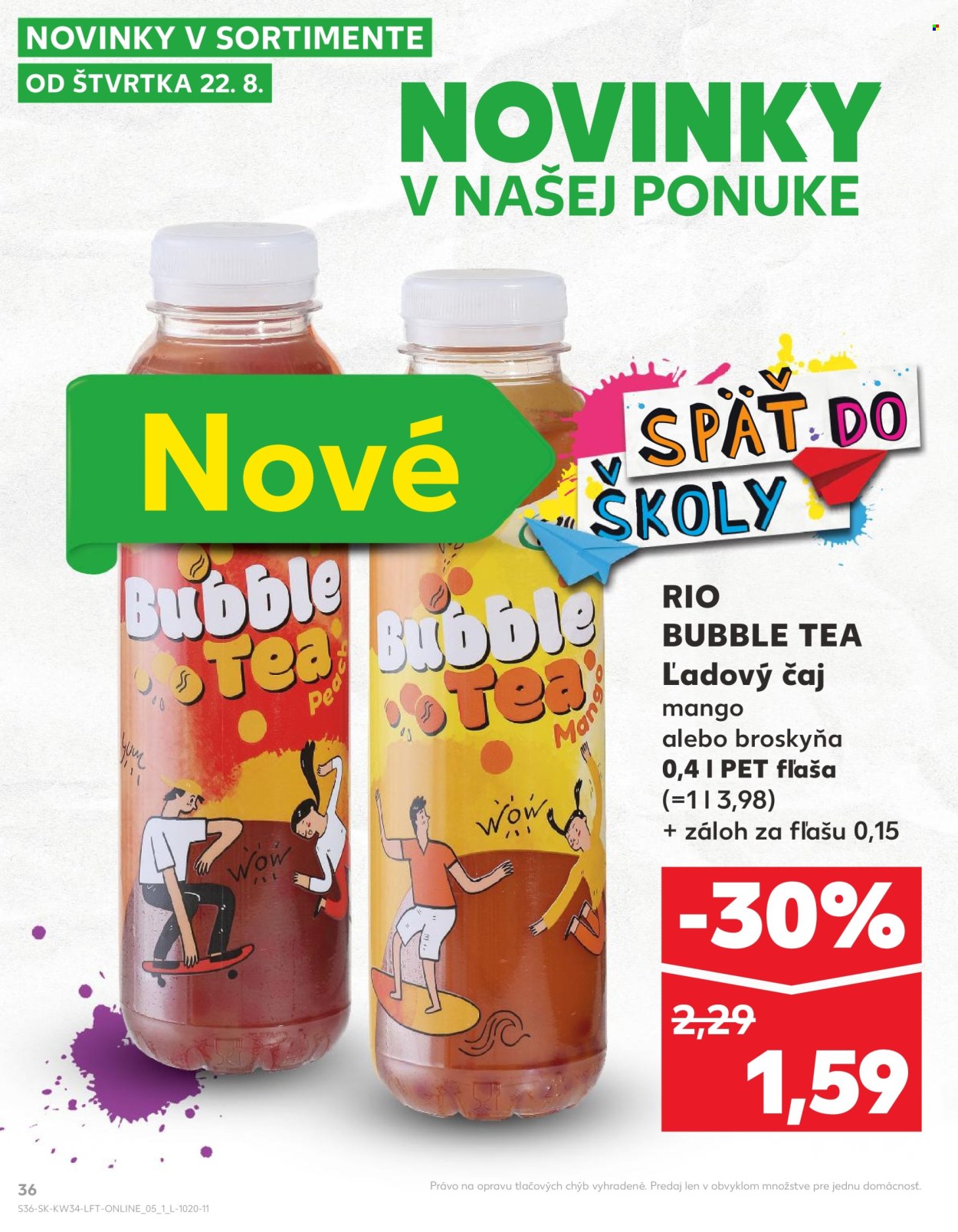 Leták Kaufland - 22.8.2024 - 28.8.2024. Strana 36