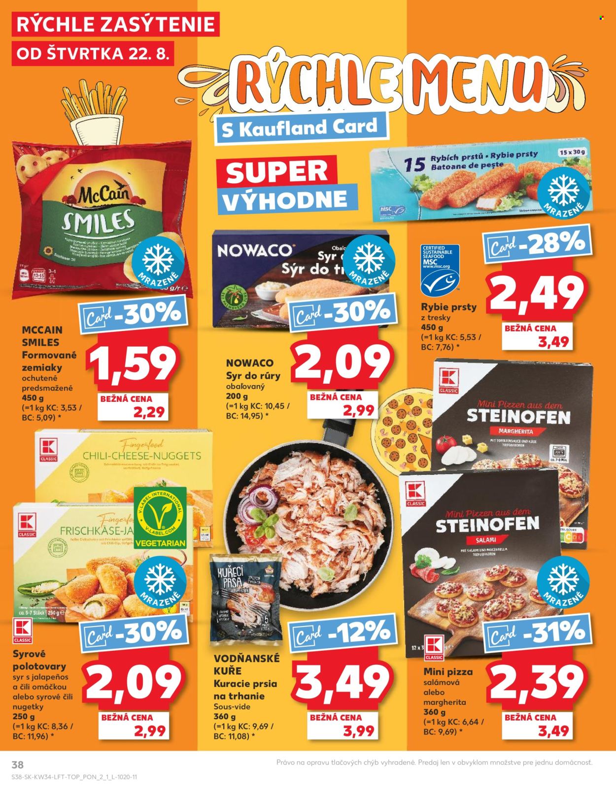 Leták Kaufland - 22.8.2024 - 28.8.2024. Strana 38