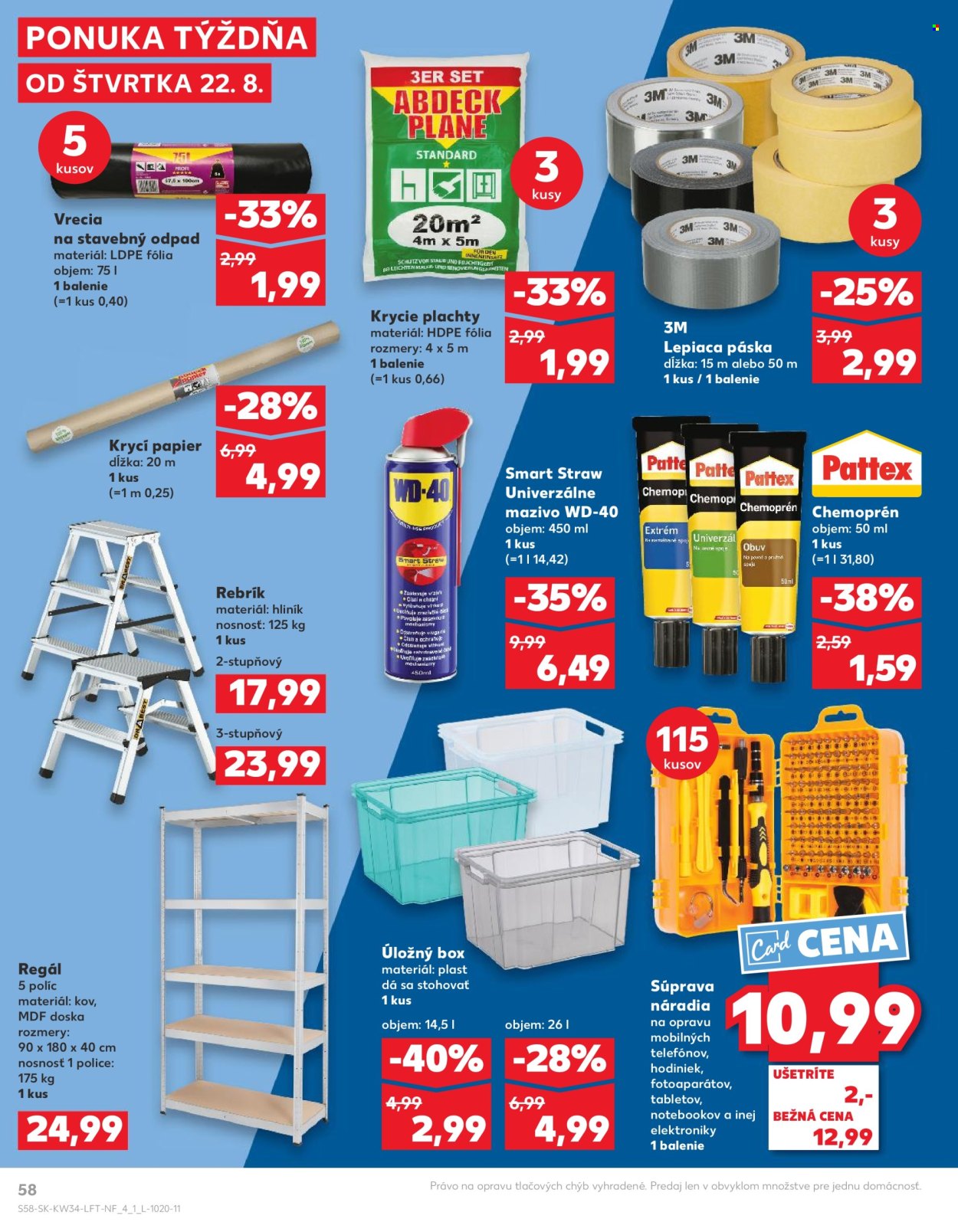 Leták Kaufland - 22.8.2024 - 28.8.2024. Strana 58